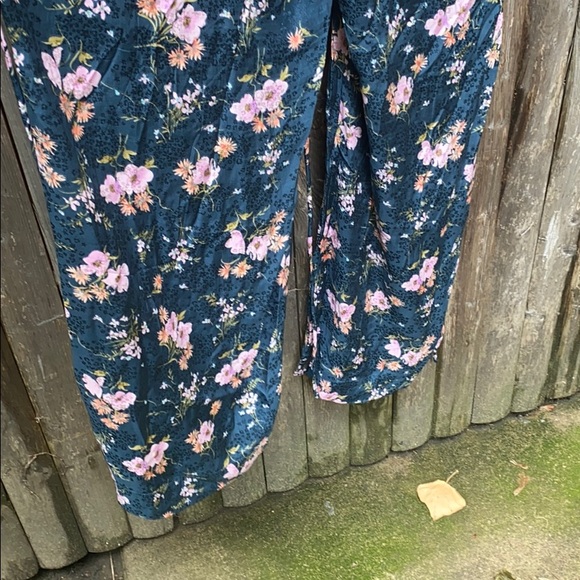 Rebecca Taylor Blue Floral Jumpsuit - Picture 9 of 13